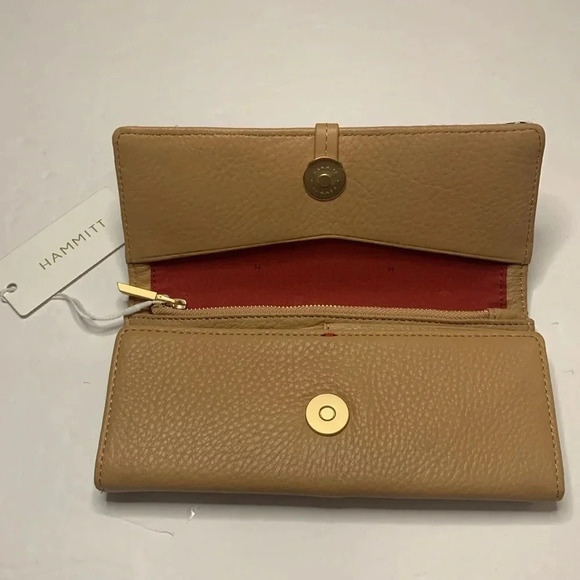 Hammitt Wallet Benjamin Raffia NWT - Picture 6 of 8